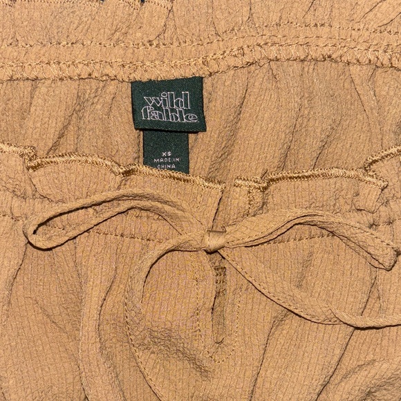 Wild Fable Tan Ruffle Camisole - Picture 3 of 4